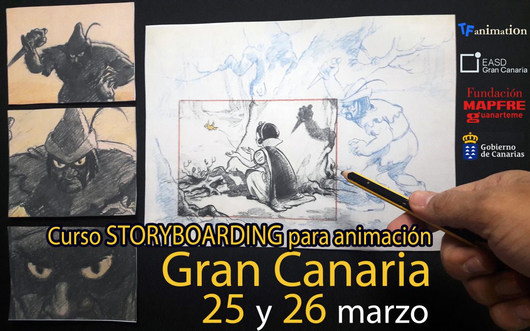 Curso Storyboarding para animación en Gran Canaria